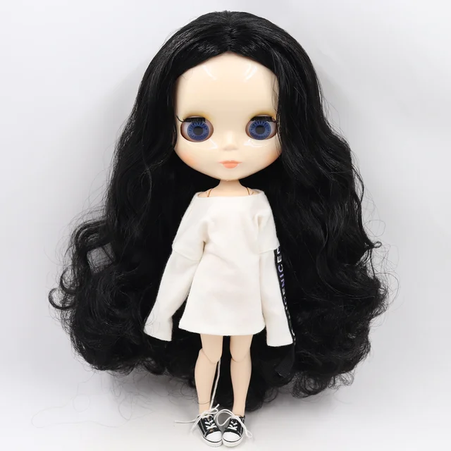 ICY DBS Blyth doll No.3 glossy face white skin joint body special price 1/6 BJD toy gift ob24 2