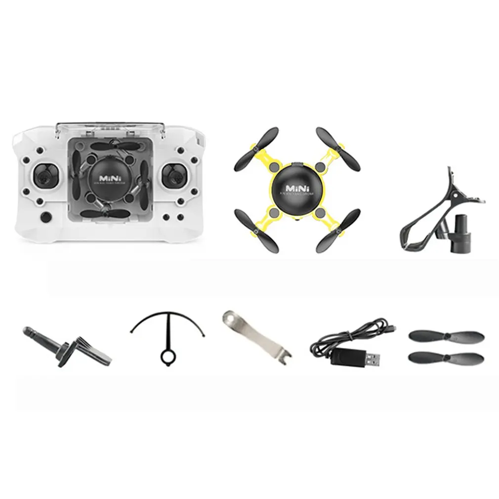 

RC Helicopter Helicopter WiFi Pocket Drone 4Axis Gyro Quadcopter Foldable Selfie Drone RTF UAV Mini Headless Mode Drones New