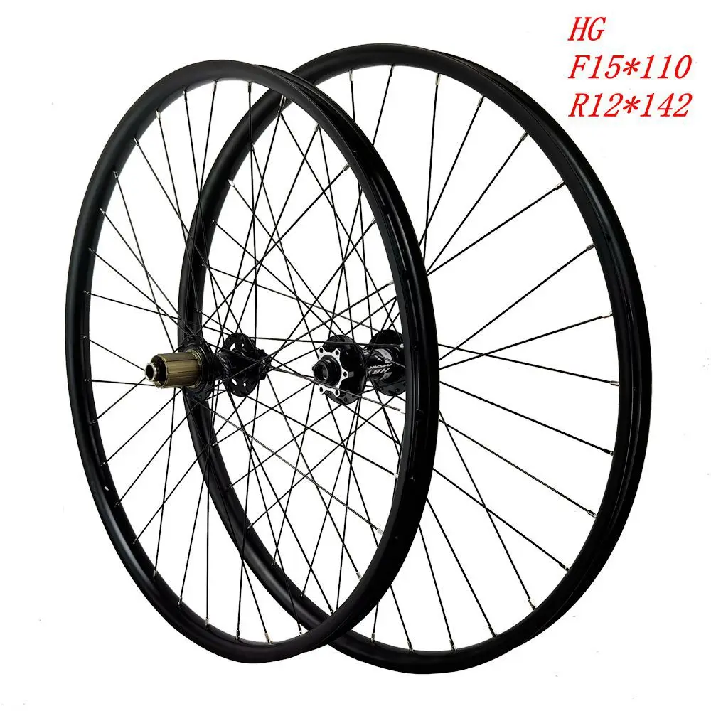 Set di ruote ultraleggere per Mountain Bike 27.5 29 pollici HG/XD perno  passante cuscinetto in lega di alluminio anello largo 12 velocità ruota per  bicicletta Mtb|Bicycle Wheel| - AliExpress
