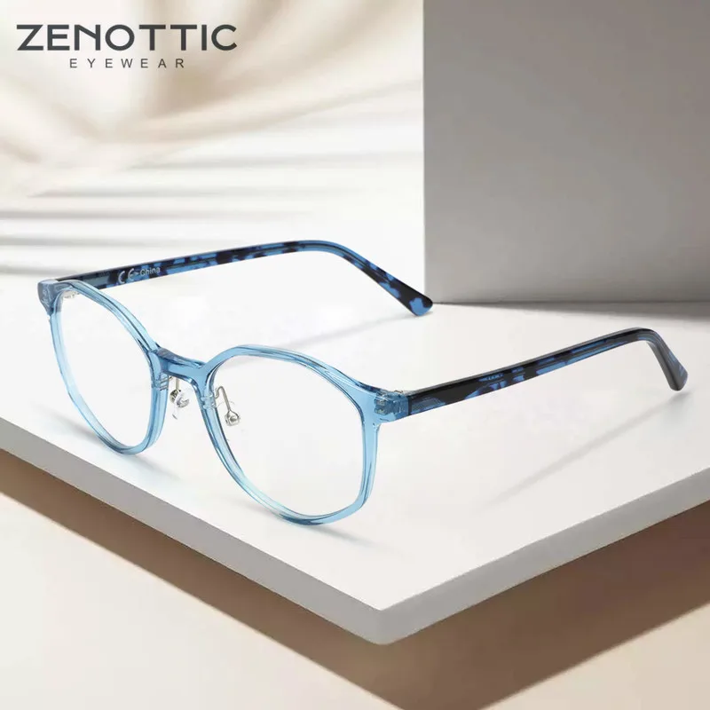 Очки ZENOTTIC ацетатные с защитой от синего света для мужчин и женщин аксессуар