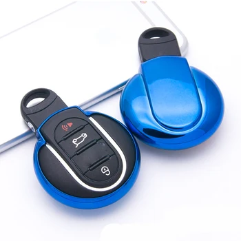 

10x Car Key Case Shell for New F series F57 Clubman Countryman Reduce Damage JCW One Union Fun R58 R59 TPU Protection Key Cover