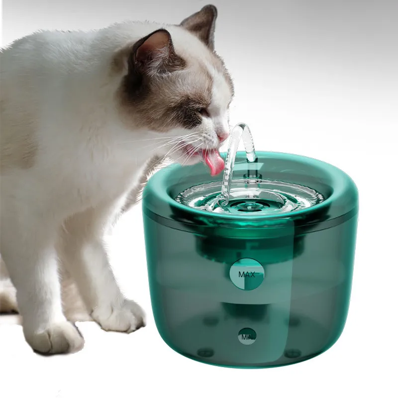 

1.6L Automatic Pet Cat Water Fountain Filter Dog Waterer Dispenser Smart Drinker Cats Water Bowl Dog Drinking Bowls Quiet Pump