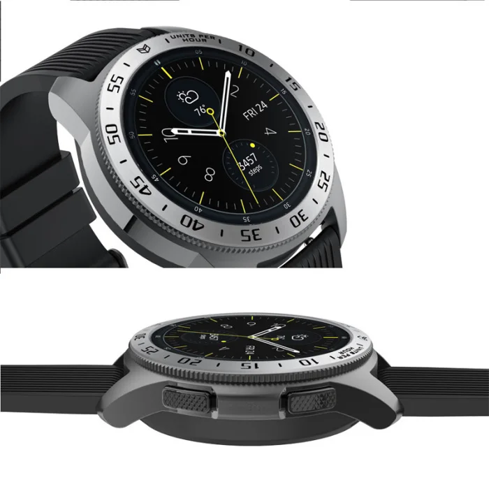 Безель кольцо клеющаяся крышка против царапин Металл для samsung Galaxy Watch 42 мм VDX99