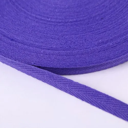1 см 2 см Разноцветные елочные ленты хлопок тканая лента шитье оверлок ткань ремень DIY Аксессуары 3 метра - Цвет: 30 Purple