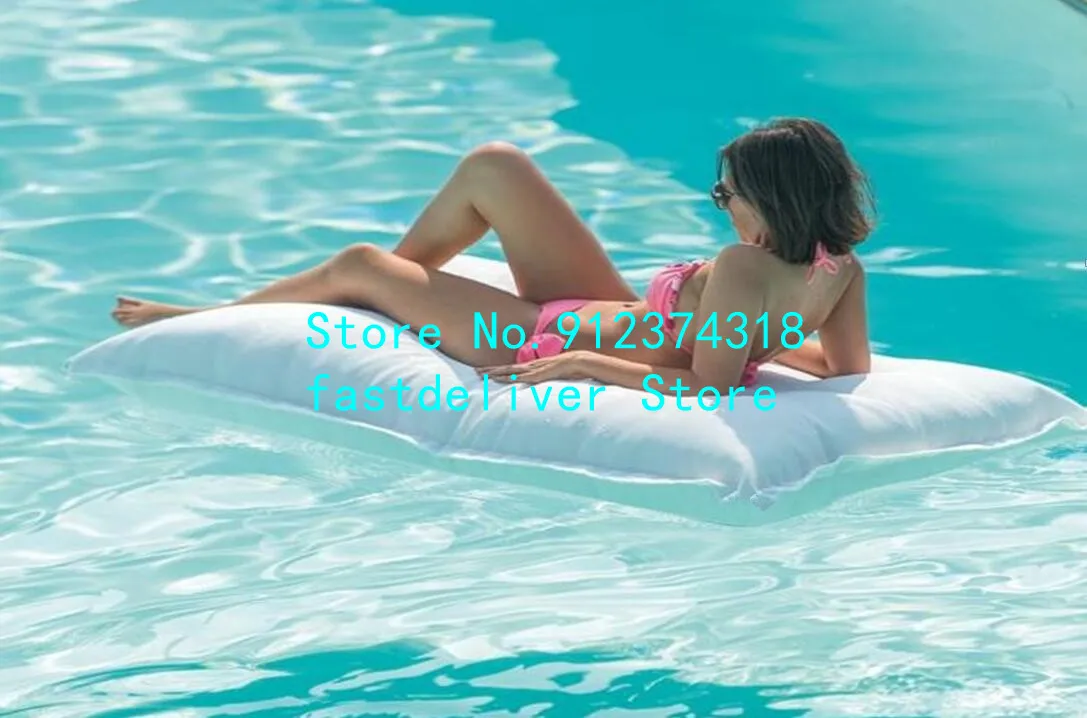 2022 NEW Floating bean bag on the water, relaxing inflatable air beanbag chair, also can used indoors outdoor patio furniture Outdoor Furniture