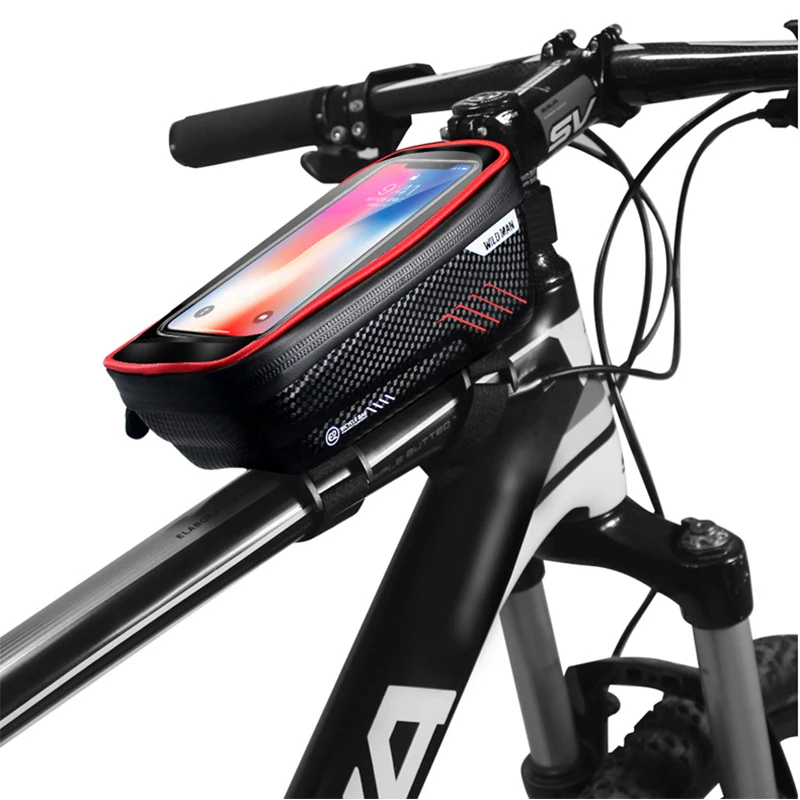

Bicycle Bag Waterproof Front Bike Cycling Bag 6.2 inch Mobile Phone Bicycle Top Tube Handlebar Bags MTB Cycling Accessories