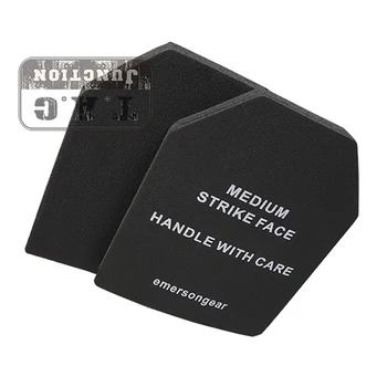 

2PCS Emerson Dummy Ballistic Plate Medium / Large Size Lightweight EVA Airsoft SAPI Insert for JPC AVS LBT Plate Carrier Vest