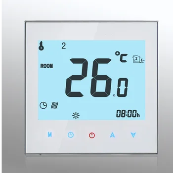

Intelligent Water Heating Thermostat Liquid CrystalWIFIThermostat Mobile PhoneappVoice Remote Control Temperature Control System