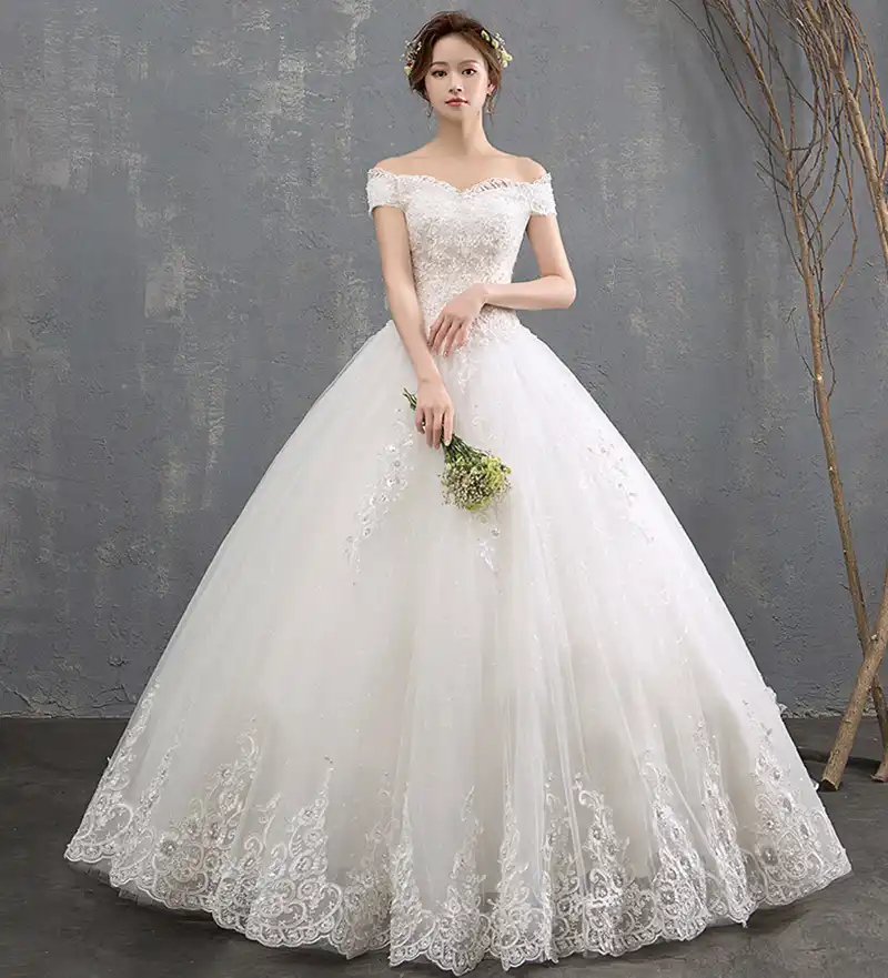 beautiful ivory wedding dresses