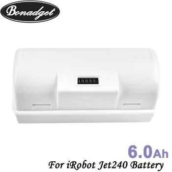 

Bonadget Replacement 3.6V 6000mAh Jet240 Li-ion Battery For IRobot Jet240 Jet241 244 Chargeable Wireless Vacuum Cleaner Battery