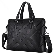 Известный бренд, дизайн, мужской портфель из натуральной кожи, сумка-портфель для мужчин, Бизнес Стиль, мягкая воловья кожа, сумка для ноутбука