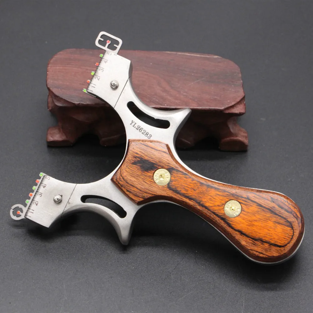 

Цельная деревянная Рогатка, высокоточная Рогатка из нержавеющей стали, охотничий лук