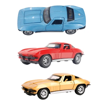

1:32 Alloy Car Model Simulation Car Pull Back Sound and Light Sports Car Children's Toys