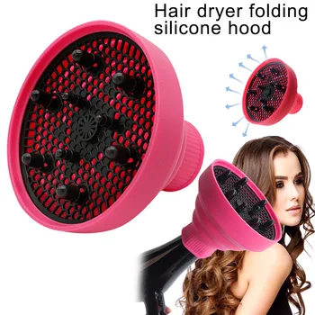 

Lightweight Foldable Silicone Diffuser for Hair Salon Curly Styling SP99