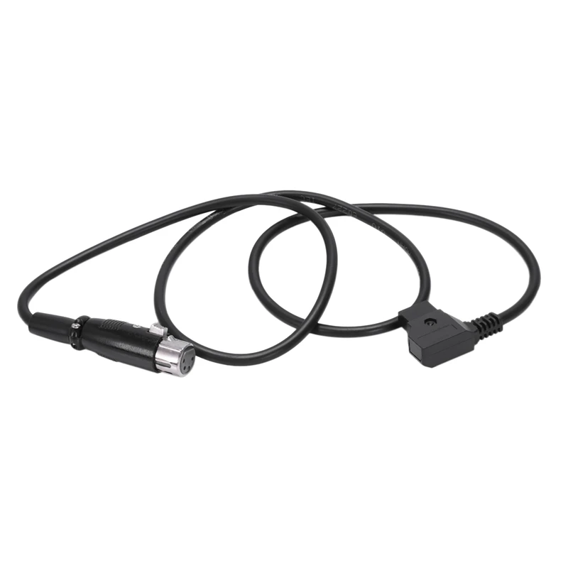 D-Tap Male to Female 4-Pin XLR Cable for Power Supply Battery Adapter 1M WY11