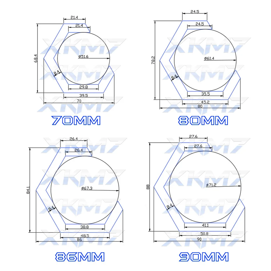 Angel Eyes Hex Halo Ring LED Daytime Running Lights White Yellow Turn Signal Lamp Cars Accessories Tuning DIY Style Cotton Cover