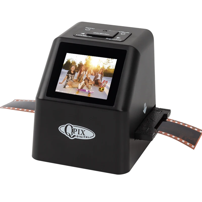 hp scan extended 16 MP 35mm Portable Film Scanner Photo Scanner Negative Slide Viewer Scanners USB MSDC Image Viewer Film Converter with 2.4" LCD mini scanner Scanners