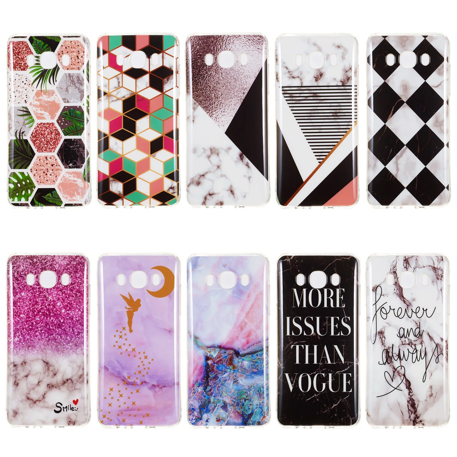 Phone Shells Case For Samsung Galaxy J7 2016/2017/2018 US/J7 Duo Cover J710/J720/J730/J737 Soft TPU Silicone Cases |