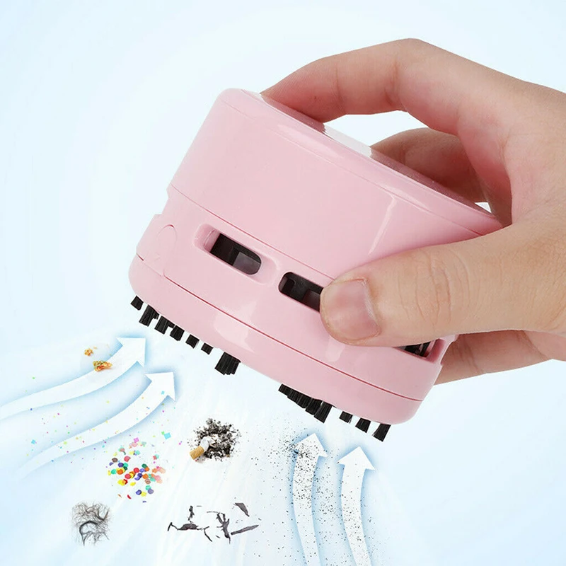 Compact Desk Sweeper: Mini Portable Computer Keyboard Cleaner for Home and Office - Efficient Desktop Cleaning Accessories Description Image.This Product Can Be Found With The Tag Names Computer cleaners, Computer Office, Desktop vacuum cleaner