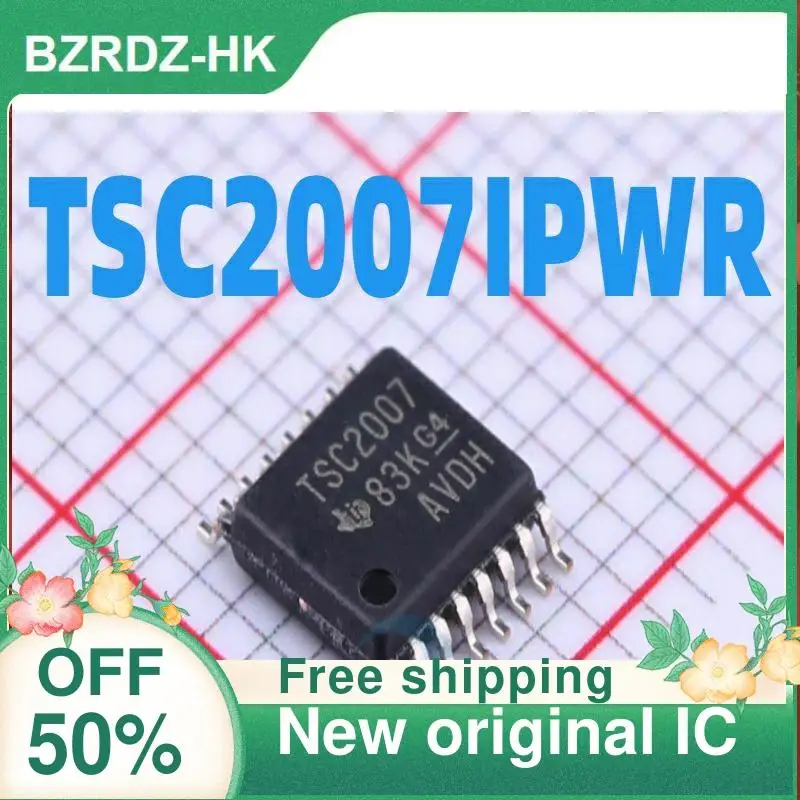 

Новые оригинальные интегральные схемы TSC2007IPWR TSSOP16 TSC2007, 10 шт.
