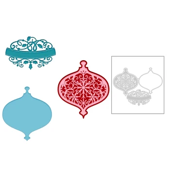 

2020 New Christmas Decoration Layered Metal Cutting Dies For DIY Scrapbooking Banners Snowflake Embossing Greeting Card no Stamp