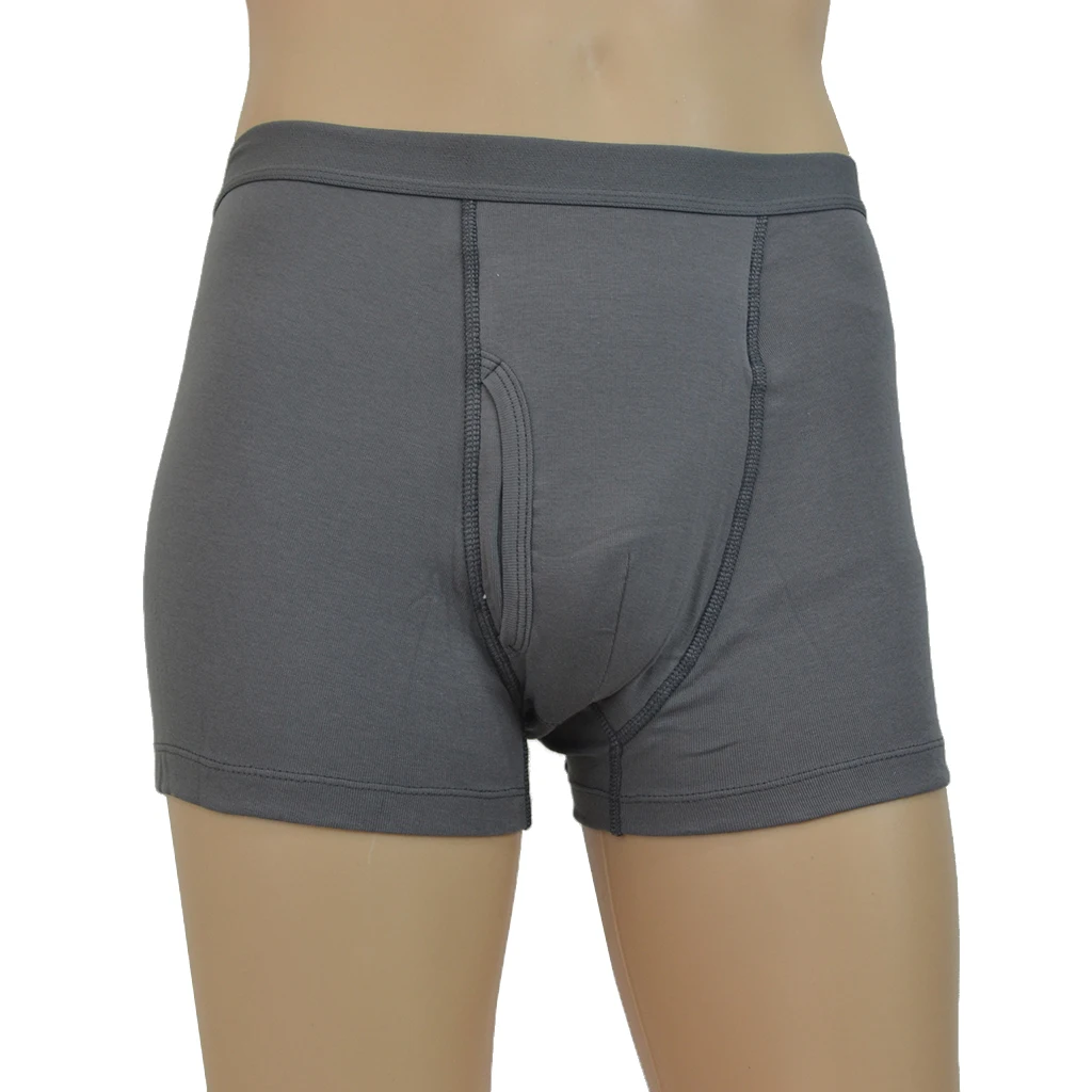 Soft Reusable Washable Underwear Incontinent Pants for Elder Men