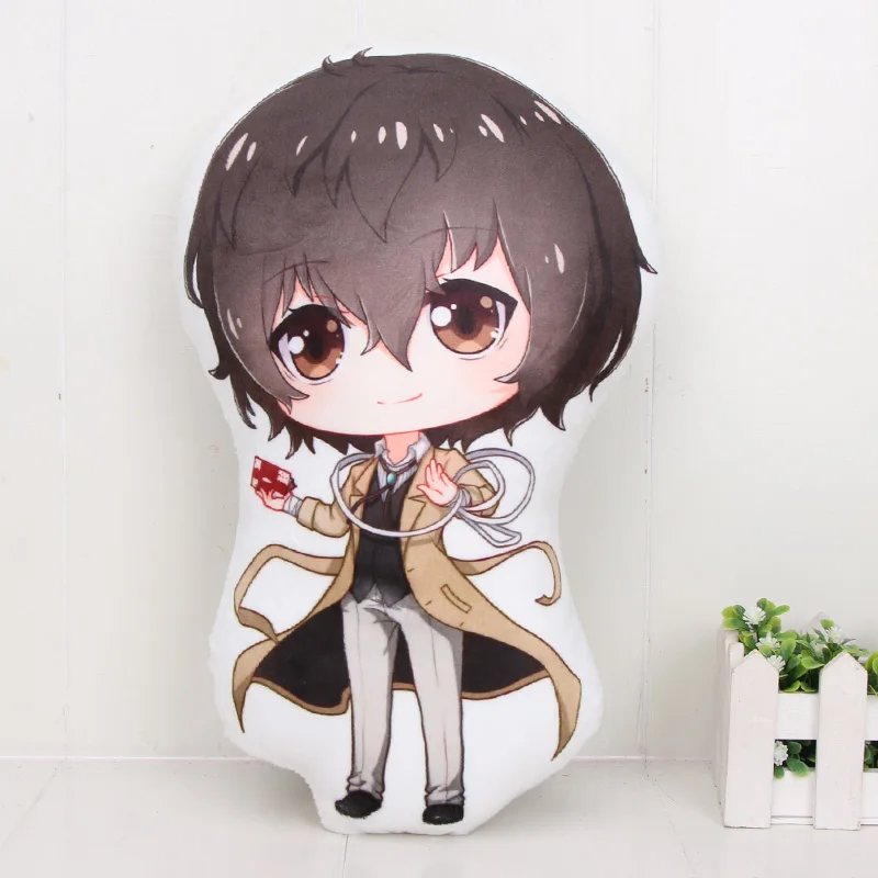 Плюшевая кукла бродячие собаки Bungo игрушка Ryunosuke Akutagawa Dazai наволочка брелок на