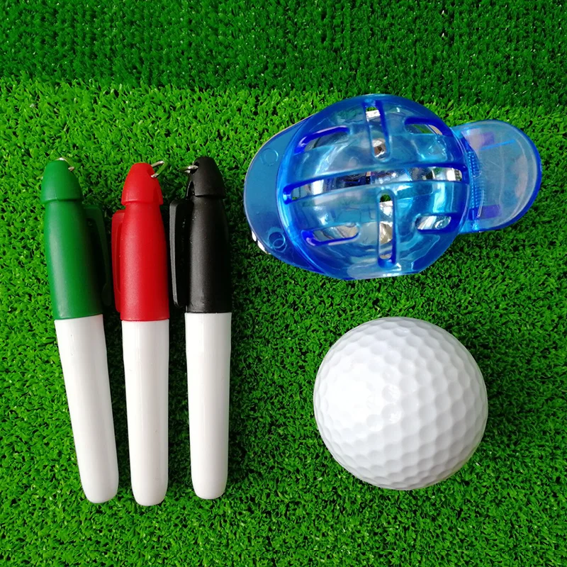 2 шт. маркер для мяча для гольфа, инструмент для маркера мяча для гольфа