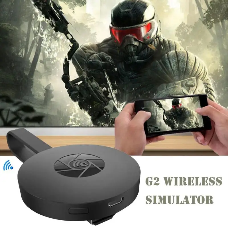 VODOOL G2 Беспроводная HD ТВ флешка портативный HDMI 1080P WiFi Дисплей Dongle приемник DDR3 128 Мб