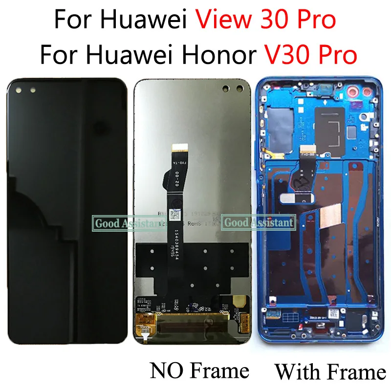 Original 6.57 inch For Huawei Honor V30 Pro / View 30 Global LCD Display Touch Screen Digitizer Assembly With Frame | Мобильные