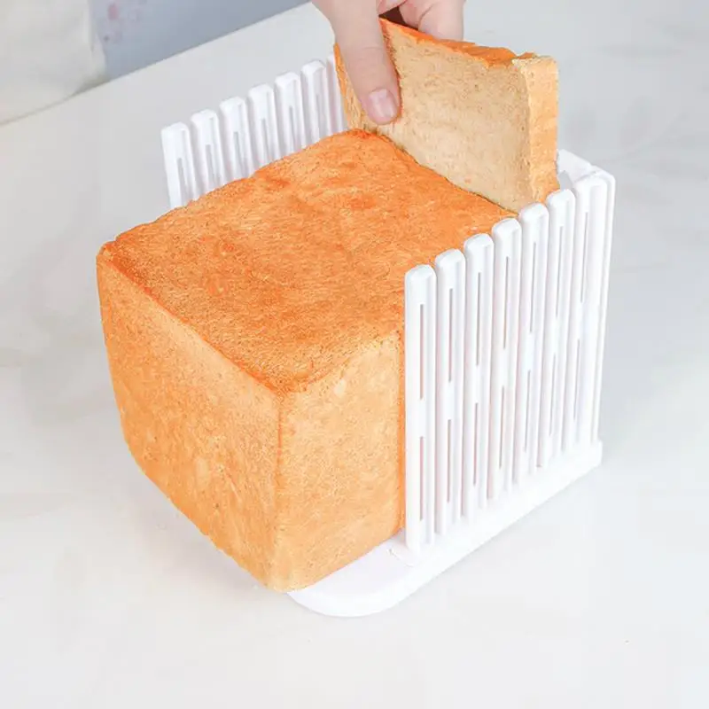 1pcs Professional Bread Loaf Toast Cutter Slicer Slicing Cutting Guide Mold Maker Kitchen Tool | Дом и сад