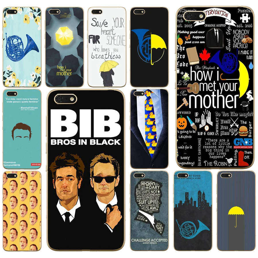 

121 how i met your mother himym quotes Soft Silicone Cover Case for Huawei honor 9 10 Lite 7A 5.45 7a pro 7c 5.7 inch 7x 8x case