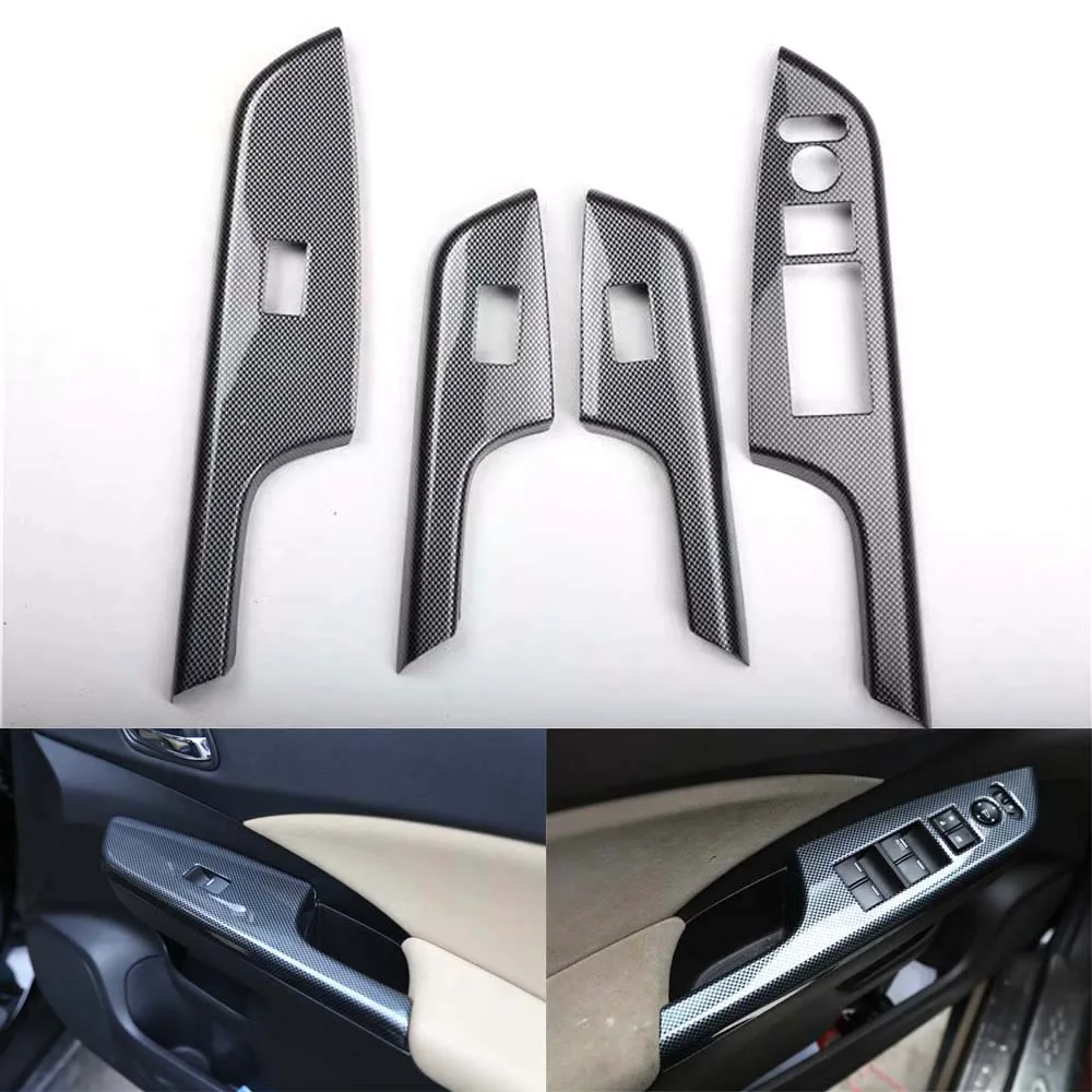 Наклейки для автомобильных дверей, окон, подъемных кнопок для Honda CRV 2012 2013 LHD