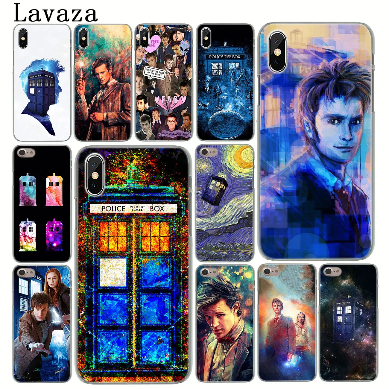 Жесткий чехол Lavaza Tardis Box Doctor who для телефона iPhone XR X 11 Pro XS Max 8 7 6 6S 5 5S SE 4S 4 10|Бамперы| |