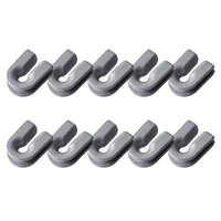 10pcs Trimmer Head Eyelet Fit For HUSQVARNA T35 T25 T35X T45X BUMP Replace Silver Grey 1