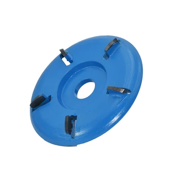 

5 Tooth Arc Woodworking Angle Grinder Carving Disc Milling Cutter Tool 16mm Blue