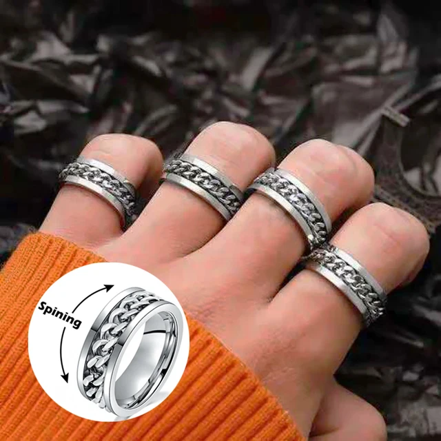 Stainless Steel Anti Stress Accessories Jewelry