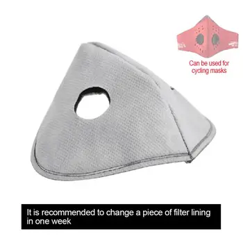 

10pcs Mask Dust And Fog Protection Breathing Pollution Activated PM2.5 With Activated Carbon valve mask Filter Face Mask filter