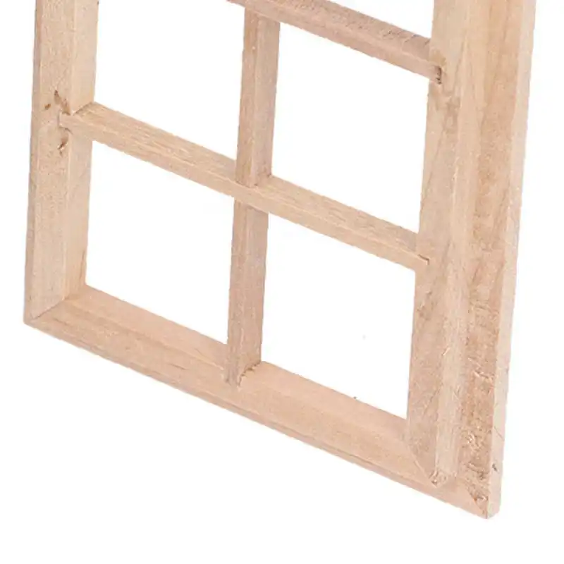 Finestre in miniatura per case delle bambole, forniture