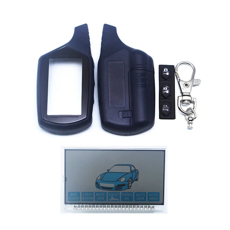 B6 Key Shell case auto alarm body casefor Starline lcd remote two way car system+Russian version display | Автомобили и мотоциклы
