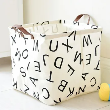 

Storage Baskets Foldable Toys Clothing Laundry Storage Basket Sundries Container Organizer Household Storage Buckets#LR2