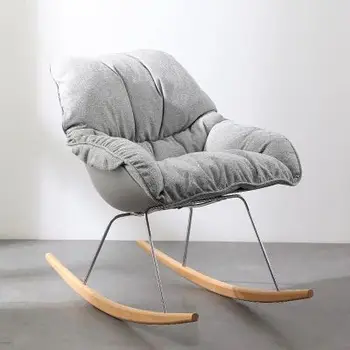 

Nordic modern designer net red rocking chair simple leisure small family living room balcony single family lazy chair