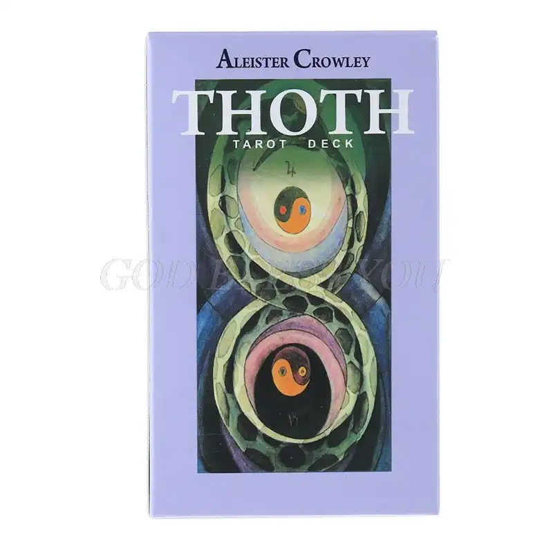 Тота Таро 78 карт колода таинственный Гадания и предсказания Oracle игральных