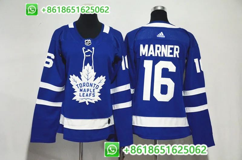 AS PIC Authentic Men's Toronto Maple Auston Matthews Mitchell Marner William Nylander John Tavares hockey jerseys - Цвет: AS PIC