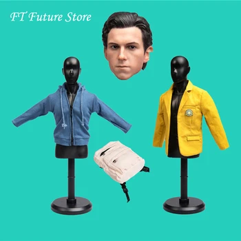 

TYM060 In Stock 1/6 Scale Spiderman Dutch Brother Head Sculpt Carved Clothes Accessory Model for 12 inches Action Figure Body