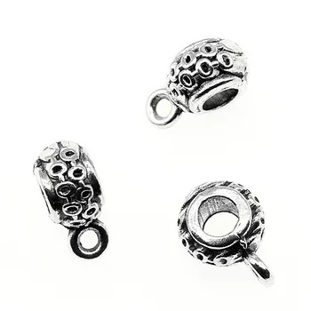 

Malzahar 30 Pieces Beads Bails Jewelry Findings Components Diy Craft Supplies