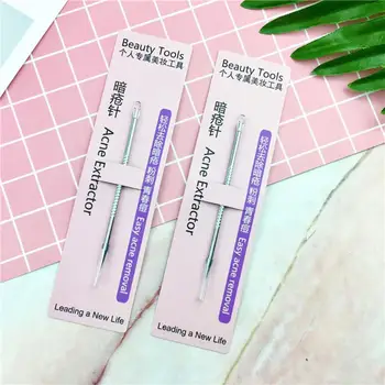 

Stainless Steel Acne Needle Excellent Craftsmanship Well Durability Blackhead Blemish Squeeze Pimple Extractor Remover