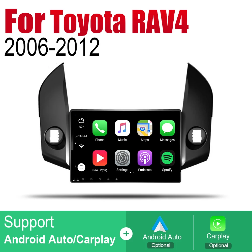 Автомобильный радиоприемник на Android стерео GPS навигация для Toyota RAV4 2006 2007 2008 2009 2010