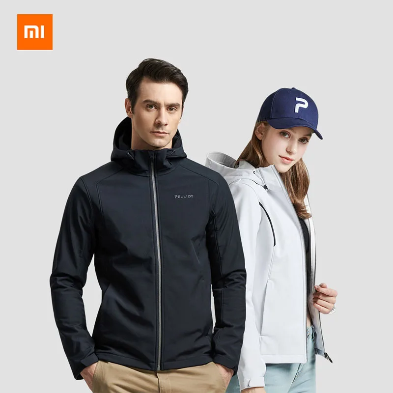 

Xiaomi Youpin Pelliot and Windproof Warm Soft Shell Coat for Men and Women Windproof Fabric Warm Mild Water Repellent jacket