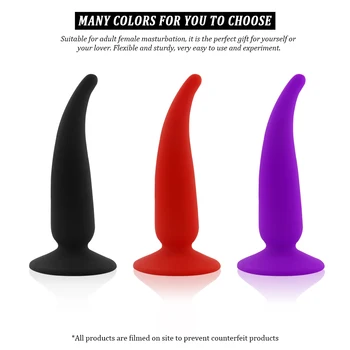 EXVOID Butt Plug Sex Toys for Men Gay Prostate Massager Penis Suction Cup Sex Shop Dildo Silicone Anal Plug Adult Products 3